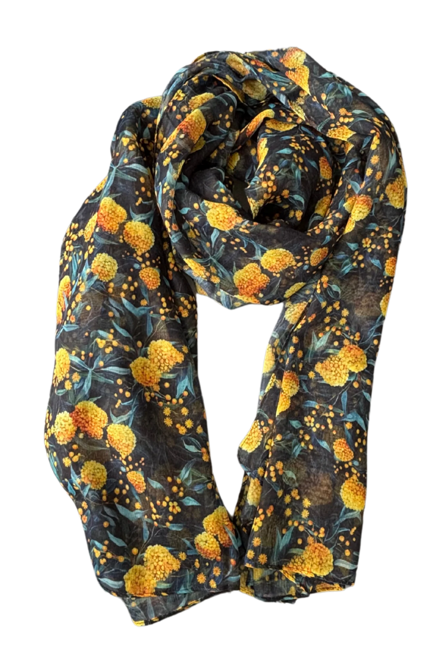 Golden Wattle Scarf