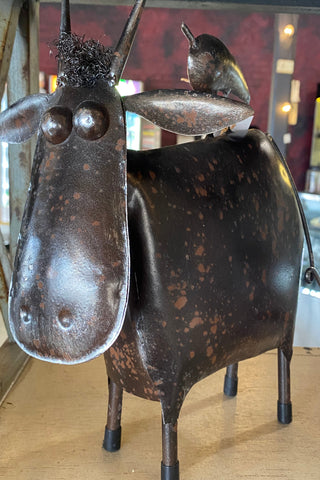 Cow w/Bird