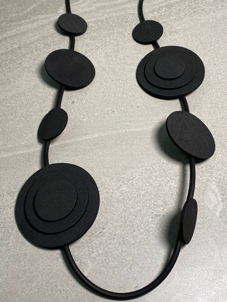 XL Silicone Disc Necklace