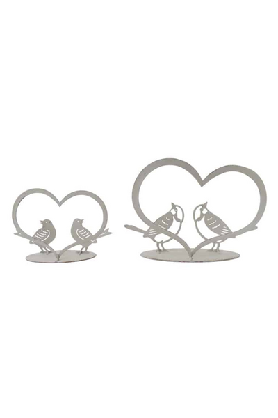 Lovebirds with Heart