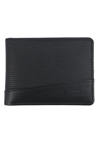 2 Tone Black Men's Wallet