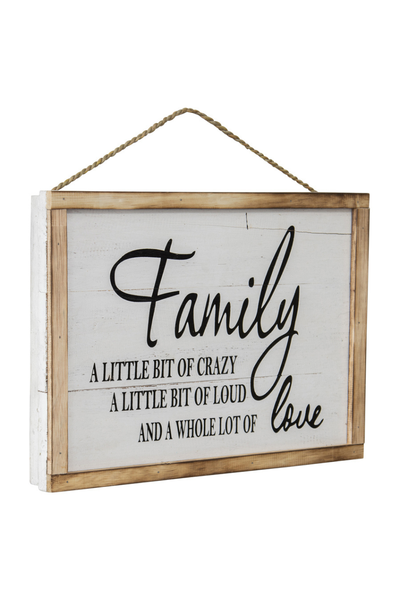 Crazy Family Wall Art