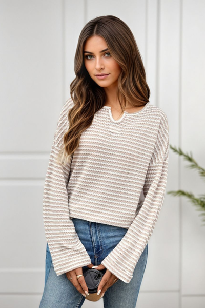 Maeve Waffle Top