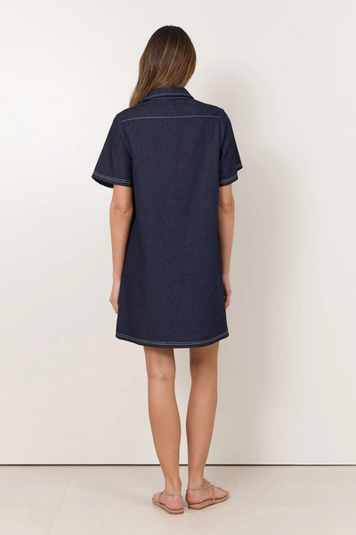 Erin Denim Shirt Dress