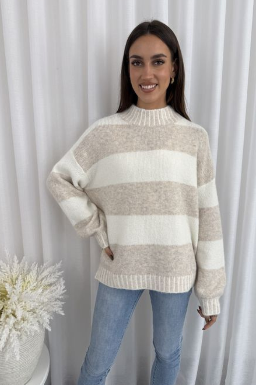 Doyle Stripe Knit Jumper