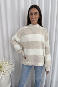 Doyle Stripe Knit Jumper