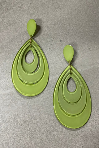 Chartreuse Earrings