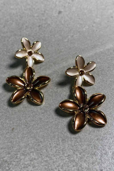 Flower Drop Earrings