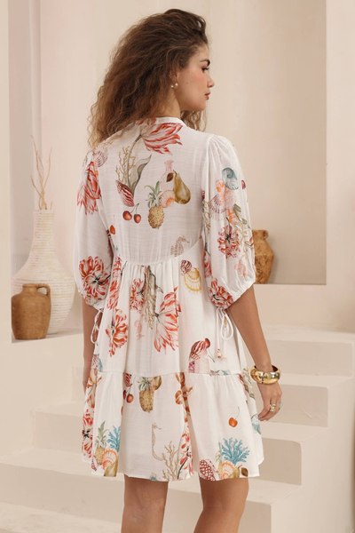 Coastal Babydoll Dress