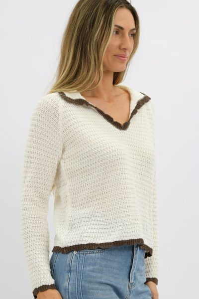 Seaside Polo Knit