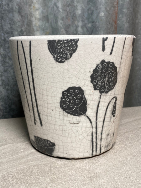 Monochrome Ceramic Pot