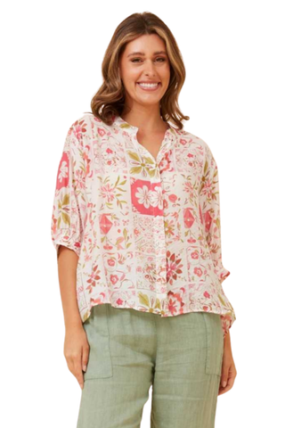 Havana Button Top