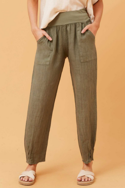 Lucia Linen Pant