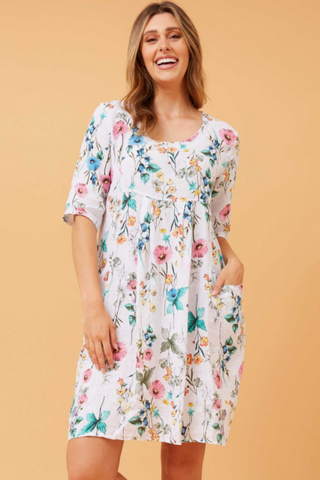 Francis Linen Dress