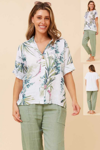 Anari Button Top