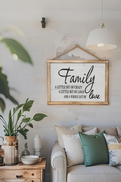 Crazy Family Wall Art