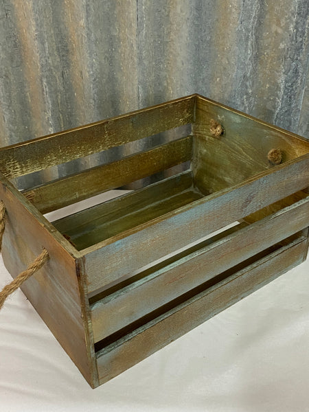 Wooden Storage Crate