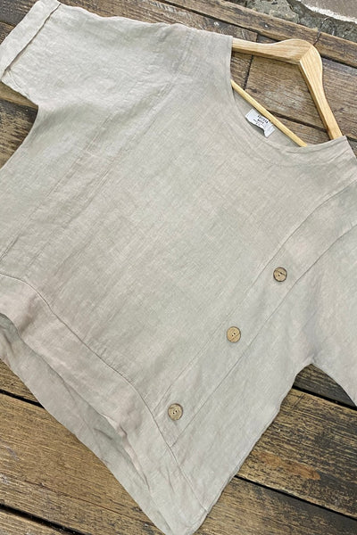 Miranda Linen Top