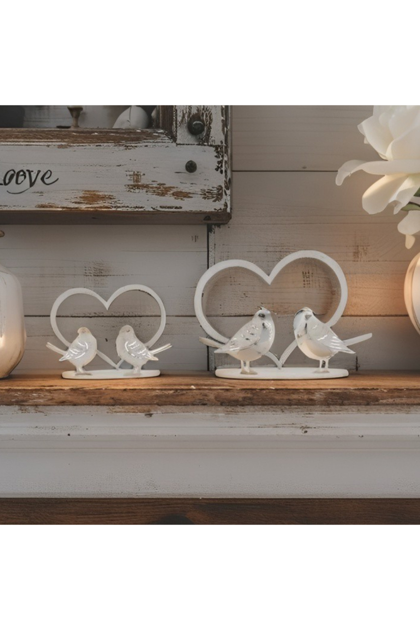 Lovebirds with Heart
