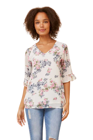 Lexi Floral Top