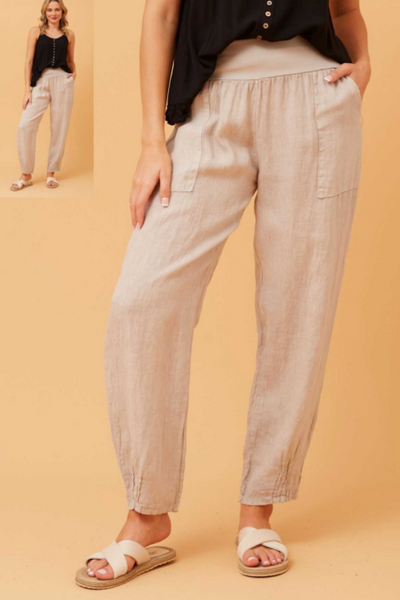 Lucia Linen Pant