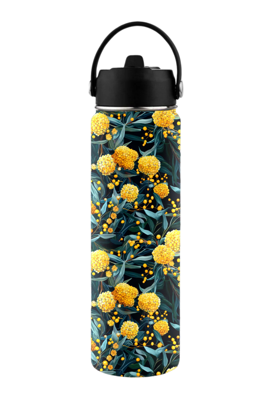 Golden Wattle Water Bottle