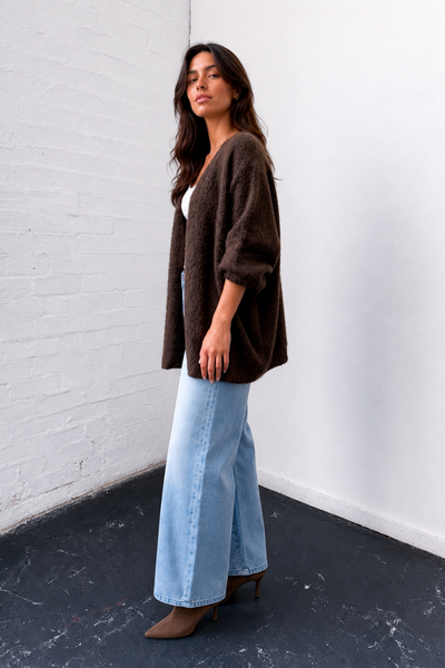 Freida Boucle Cardi