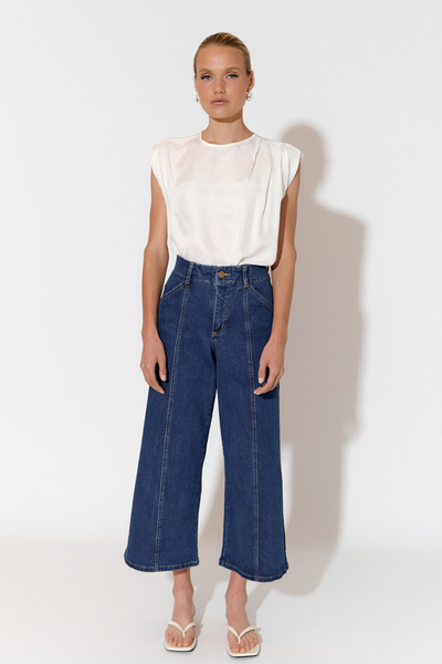 Adele Wide Leg Crop Jean