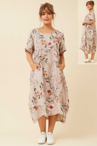 Agatha Linen Dress