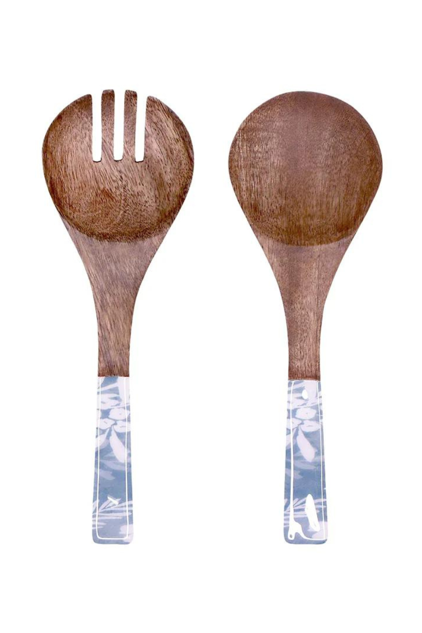 Clover Salad Servers S/2