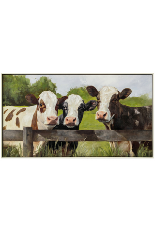 Moo-ving Moment Canvas