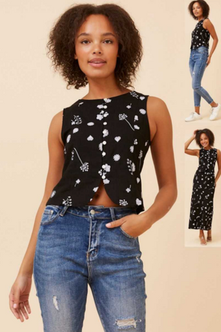 Anais Crop Vest