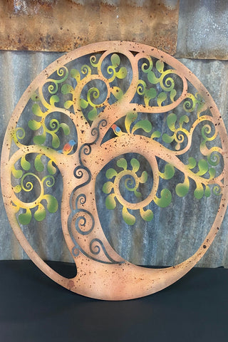 Laser Cut Swirl Tree of Life