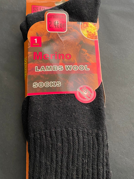 Merino Lamb's Wool Sox