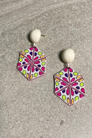 60's Polygon Earrings