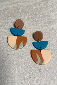 Polymer Clay Sinatra Earrings