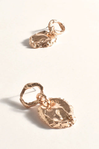 Textured Drop Earrings