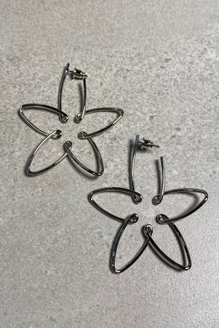 Outline Flower Earrings