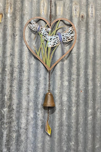 Dragonfly Lasercut Hanging Bell