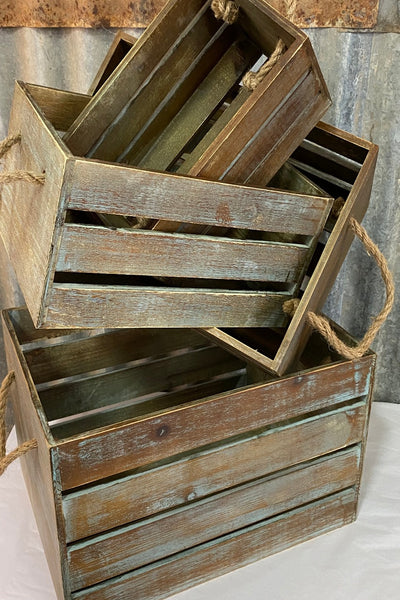 Wooden Storage Crate