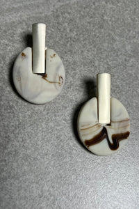 Choc Swirl Earrings