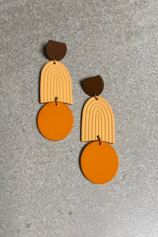 Mango Sundae Earrings