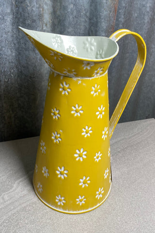 Yellow Tin Jug