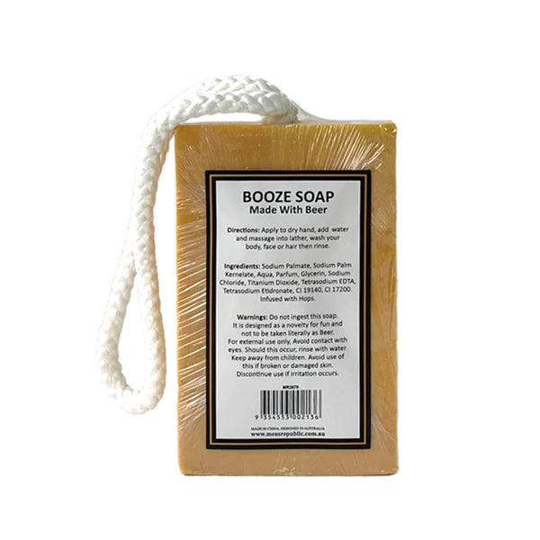Booze Soap on Rope