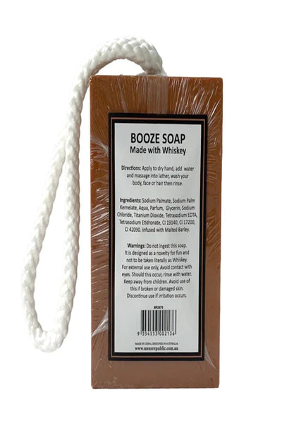 Booze Soap on Rope