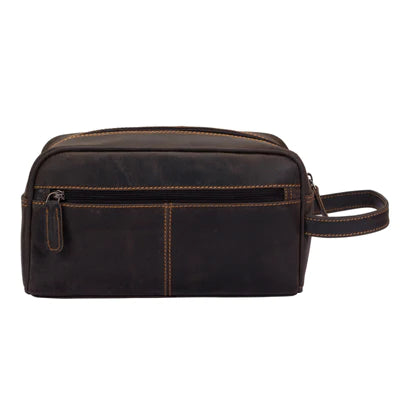 The Geelong Leather Toiletry Bag