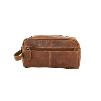 The Geelong Leather Toiletry Bag