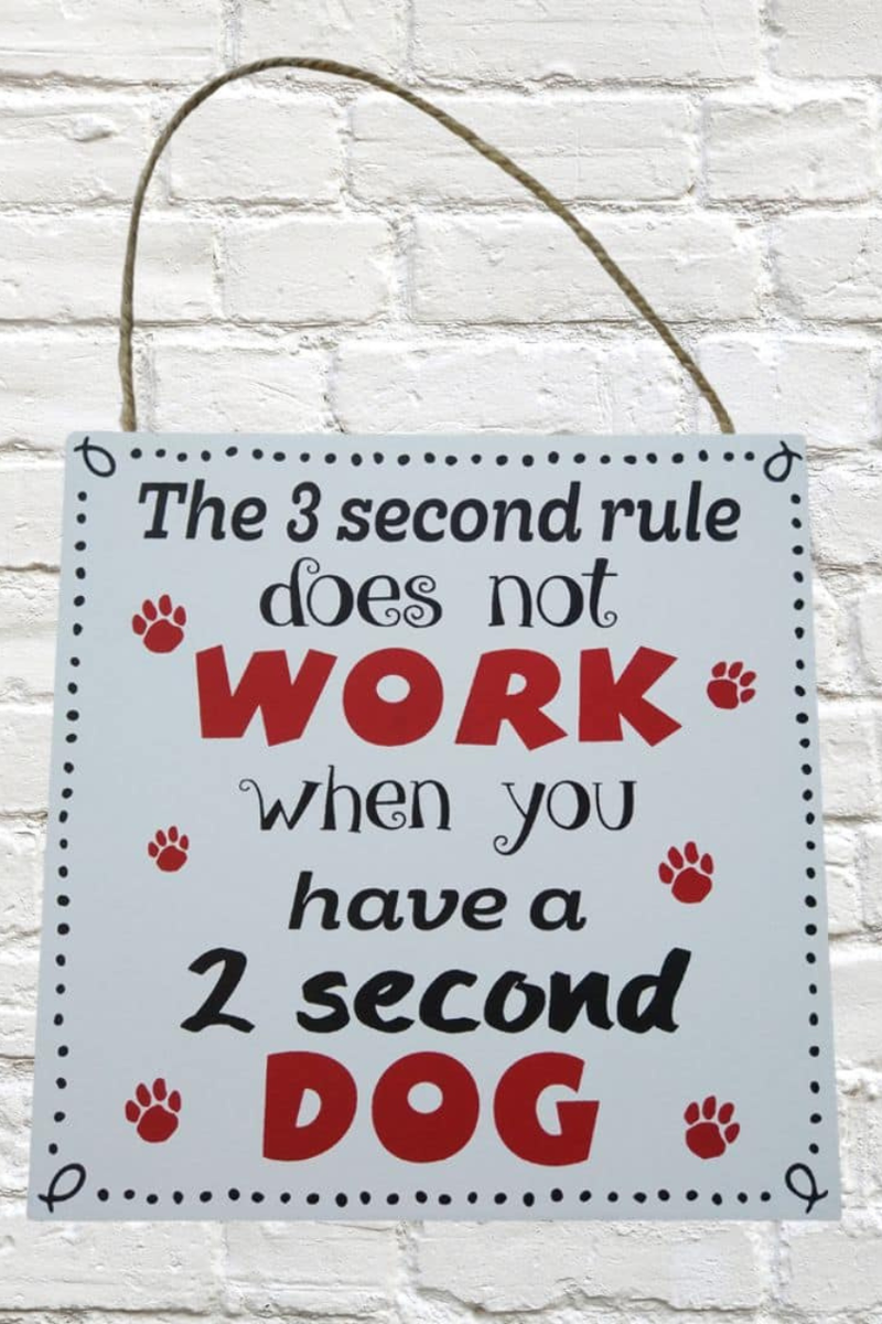 3 Second Rule Sign – Hub n Hive