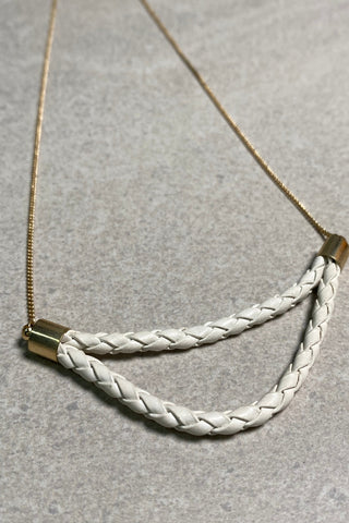 Braided Leather Necklace