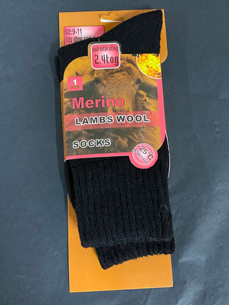 Ladies Lamb's Wool Socks